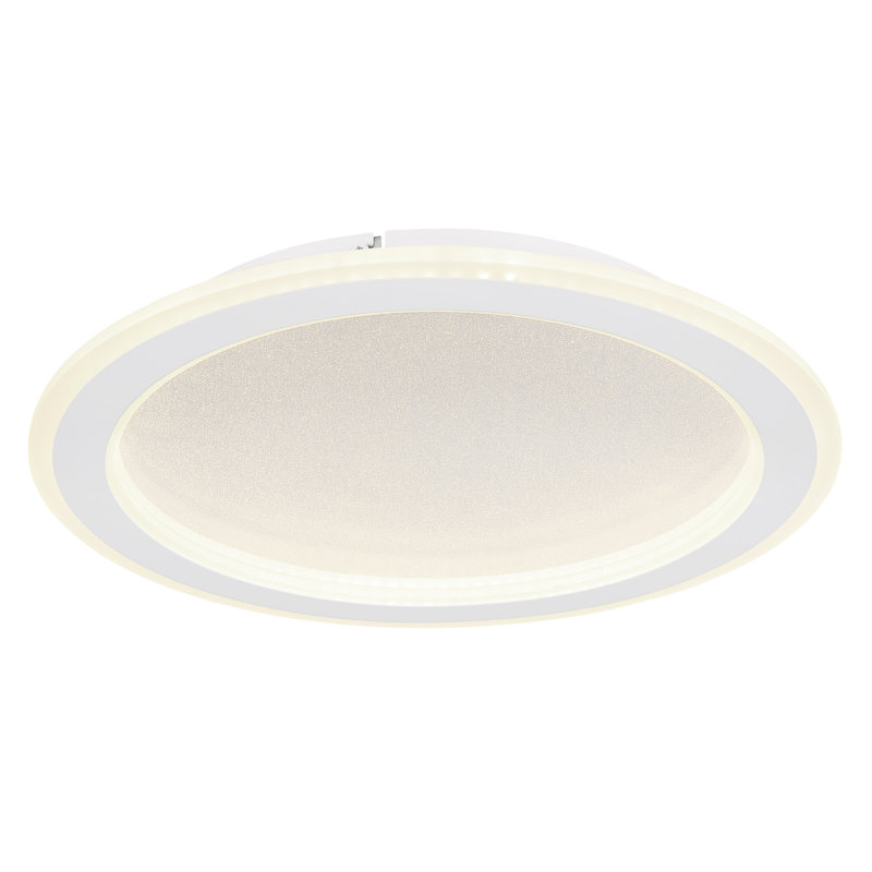 Clydell Acrylic LED Flush Mount, Natural