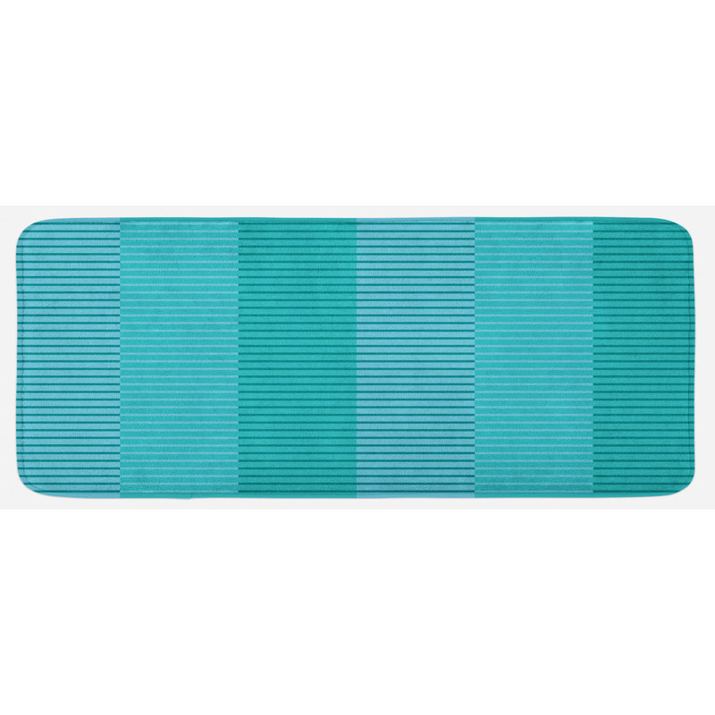 Tapis de cuisine abstrait