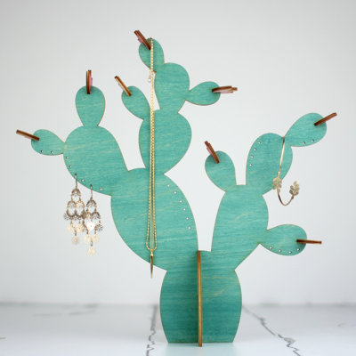 Wood Jewellery Stand