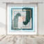 Dual Paris Cheetah Shadowbox Animals Print by Oliver Gal, Black Frame, 12 x 12-1425058059-1425058062
