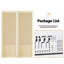 CHIC Mode Doors Porte de grange avec panneau en treillis en bois massif de 90 po x 84 po 1 Lite-128614070