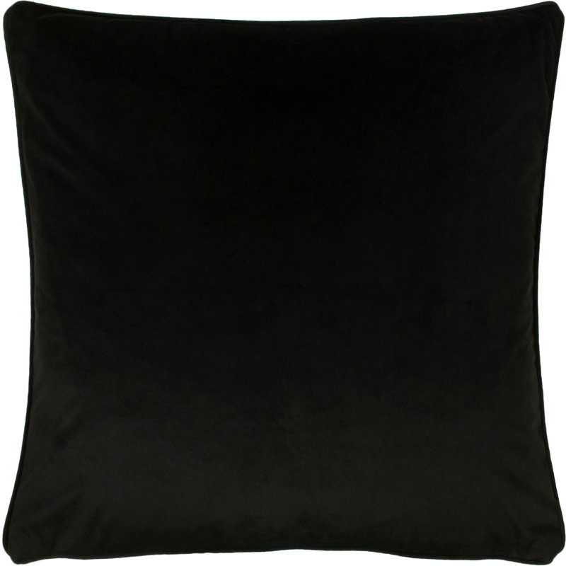 Oliver Square Throw, Jet, Polyester/Polyfill