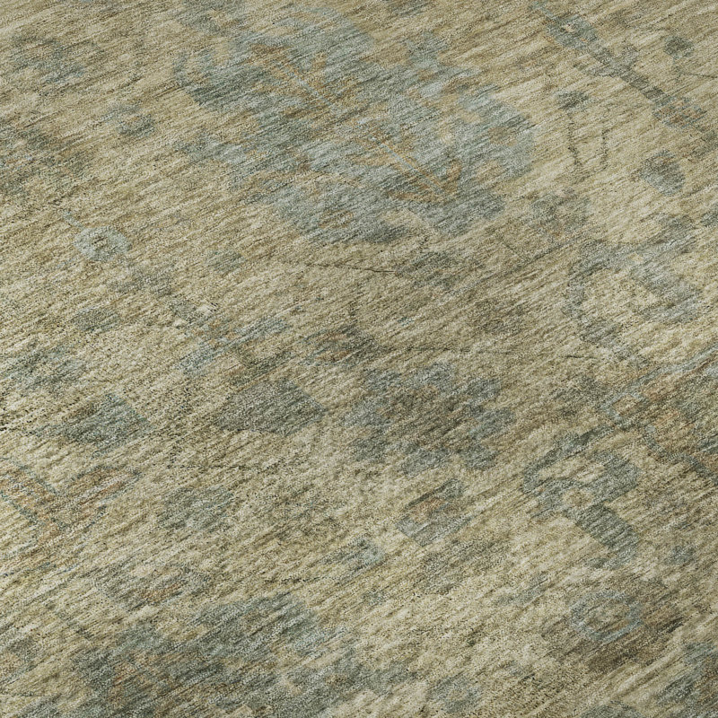 Tapis damassé Grafals AMF1105 lavable à la machine de qualité supérieure, Rectangle 1 pi 8 po x 2 pi 6 po