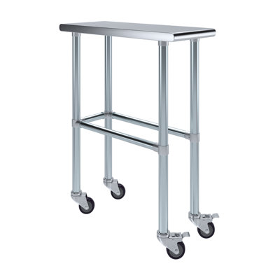 Table de travail en acier inoxydable
