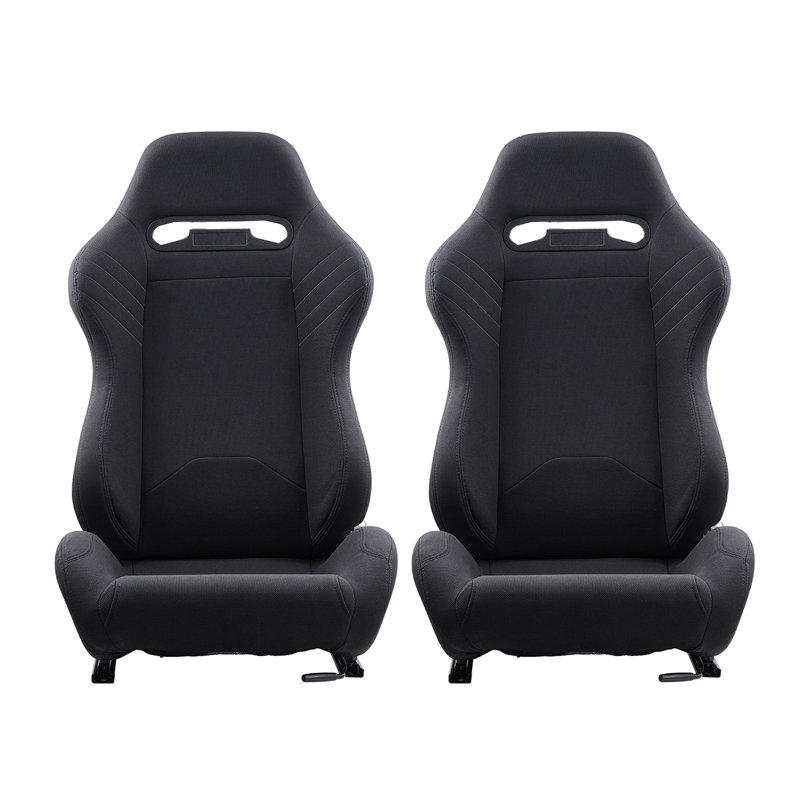 Ensemble de 2 chaises de course réglables