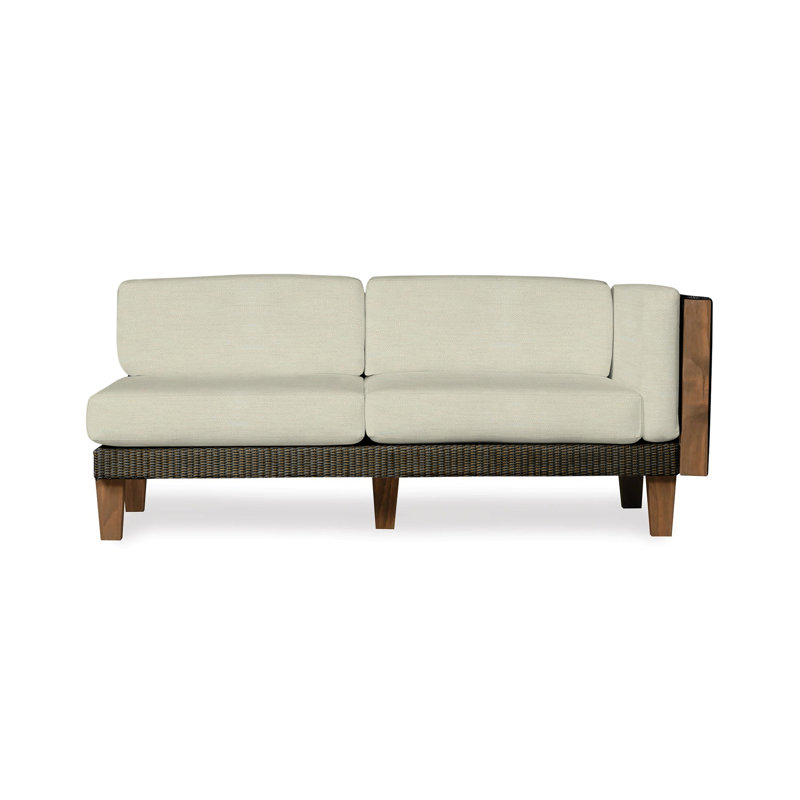 Catalina Outdoor 2 - Seat Loveseat, Sailcloth Seagull, Mink