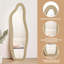 Aleaya Fabric Half-circle Mirror-1886018937-1886018916