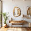 Miroir mural asymétrique