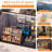 Spacious 8x16 Ft Sheds, Resin Steel Modern Storage for Backyard Home-137139398