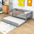 Clyda Daybed with Twin Trundle and Fence Guardrails-970105895-970105891