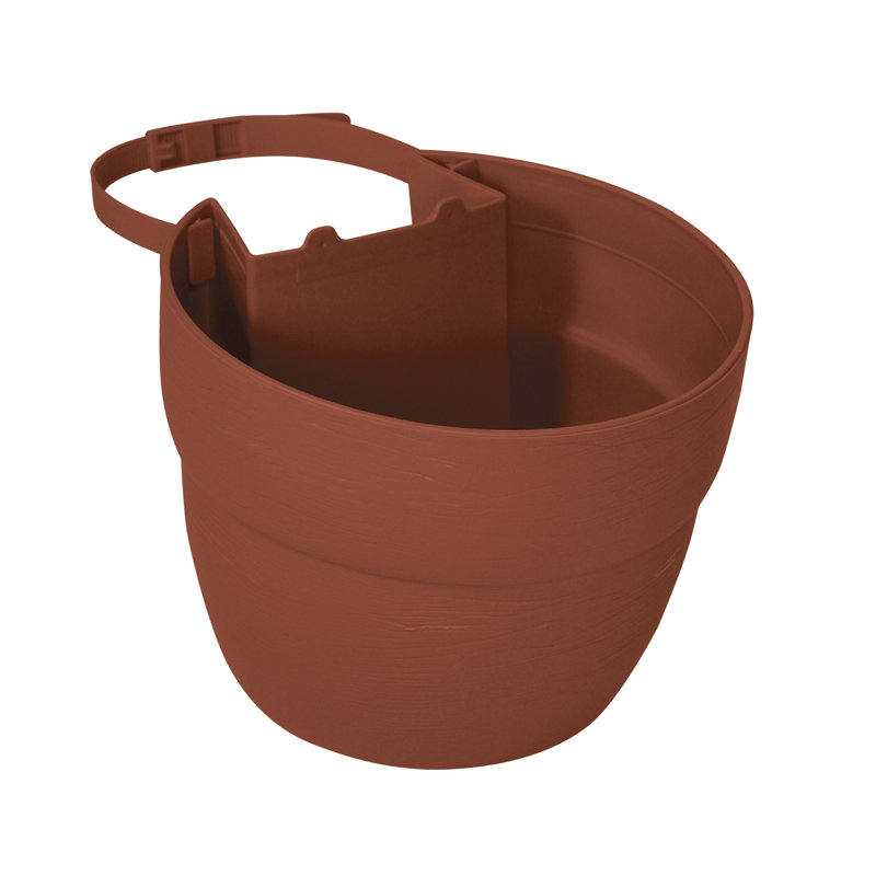 Pot à fleurs en plastique Krickel Bloomers, Terre cuite