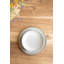 ENSEMBLE DE 3 SALADES ET BOLS EN CÉRAMIQUE GRIS ANTIQUE