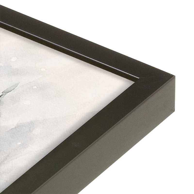 Whistle of Winter, reproduction d'art, 16 po x 20 po, Noir satiné