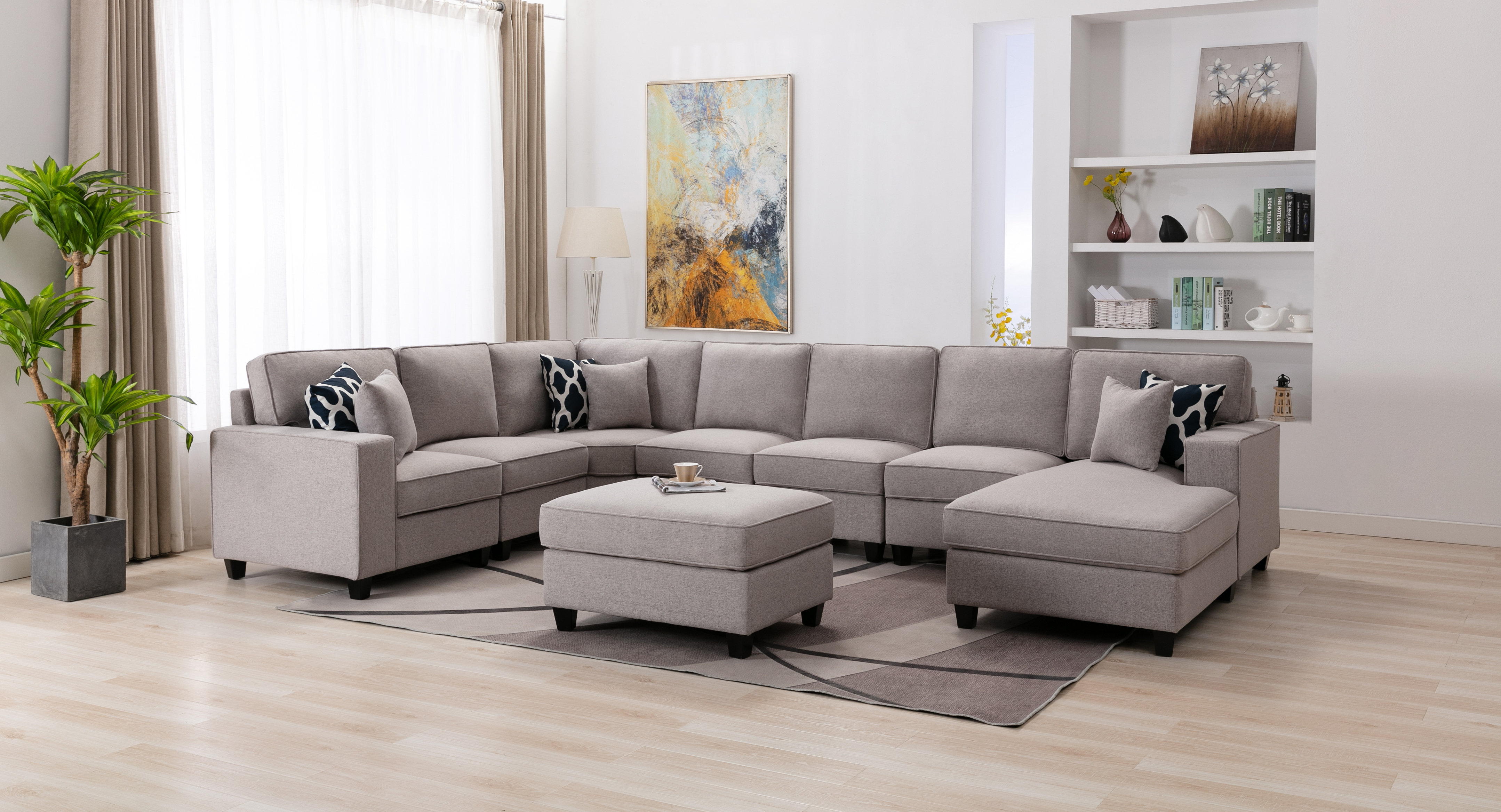 Latitude Run® McCurtain Wide Right Hand Facing Modular Sectional with ...