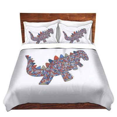 Dinosaur On The Roam Duvet Cover Set