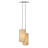 Antani 2 - Light Nickel Cluster Pendant
