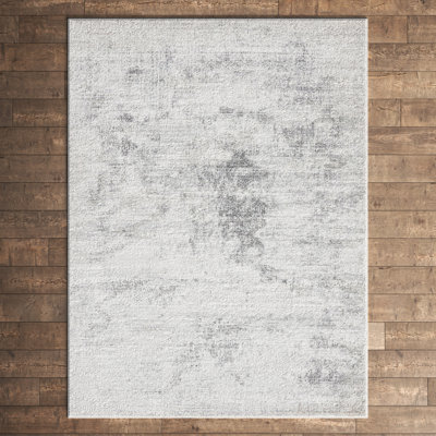 Tapis gris / blanc Kater