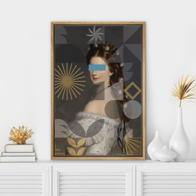 " Portrait Victorian Elegant Women "