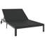 Lit de bronzage en poly rotin noir-1580627737