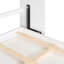 Lit escamotable mural et USB Murphy, blanc