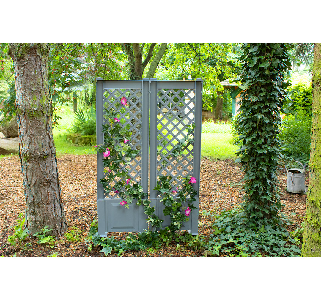 140cm H x 43cm W Plastic Lattice Panel Trellis