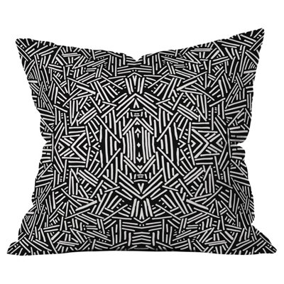 Coussin de jeté radiate