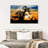 Brampt African Sunset Giraffes-107710519