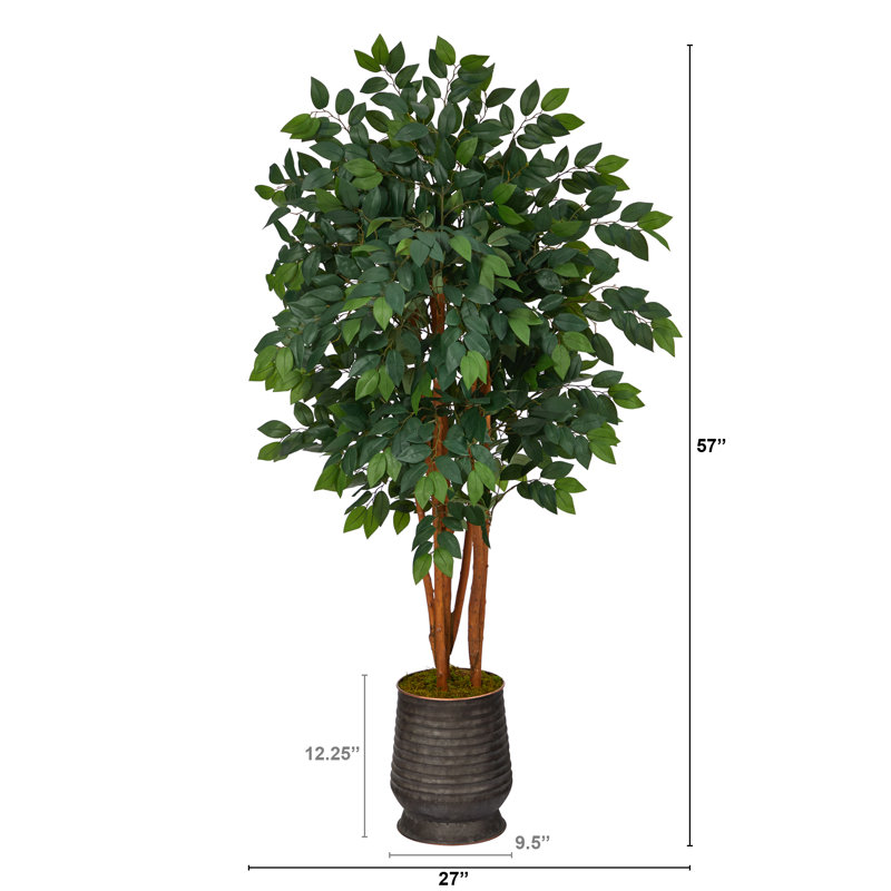 Arbre Sakaki artificiel 57 po en pot
