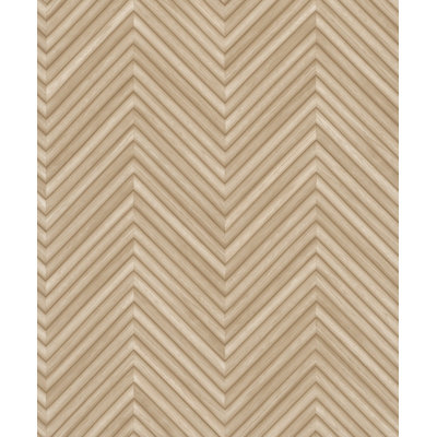 Rouleau de papier peint effet bois à chevrons Woods and Wicker Collection