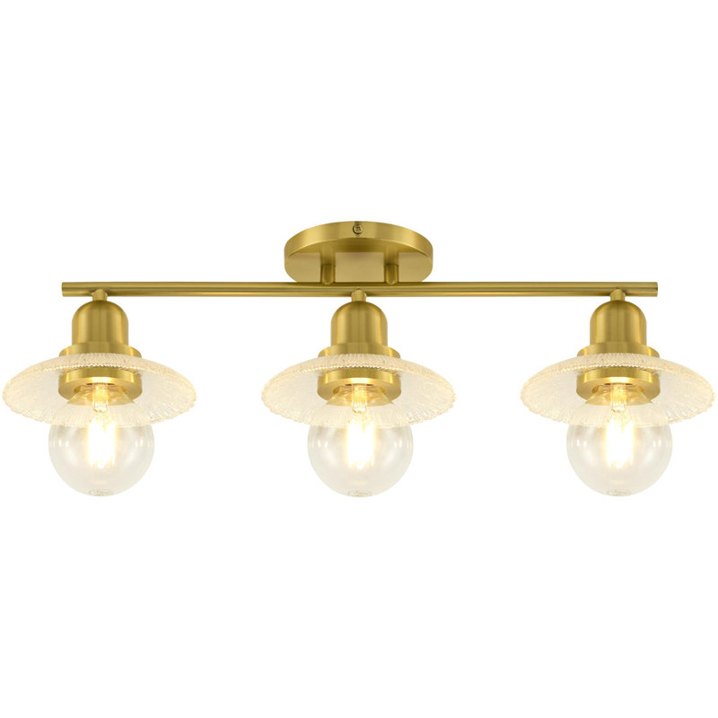 Vastrav Wall Sconce, 6" H x 22" W x 7.25" D, 3 Lights