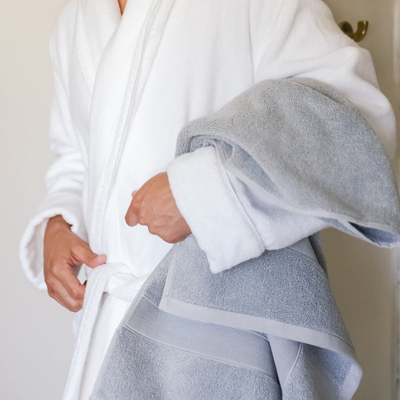 Luxe Bath Towels, Blue