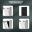 Costway Tabletop Air Purifier with True HEPA Filter for 800 Cubic Feet