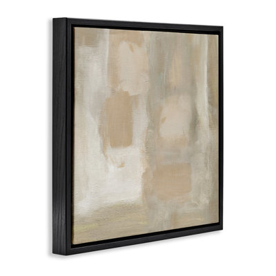   "Neutral", peinture encadrée sur toile flottante par Carol Robinson