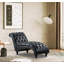 Chaise longue sans accoudoirs en similicuir Ambar-584658711