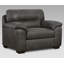 Fauteuil et repose-pieds en polyester Farlend