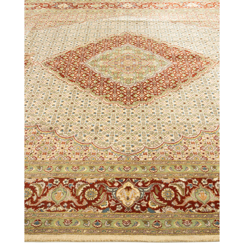 Classic One-of-a-Kind 6' 9" X 9' 10" Hand Knotted Area Rug