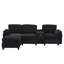 Canapé modulaire avec repose-pieds-1141307488