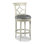 Cisco Swivel Upholstered Stool