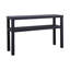 Console en raphia Gia de 47 po