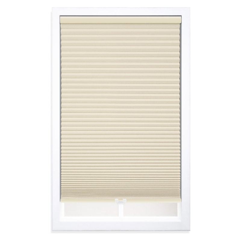 Store alvéolaire occultant sans fil 1,5 po EcoHome, Albâtre, L 68 po x L 64 po