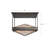 Cairo Glass Semi Flush Mount-88778528