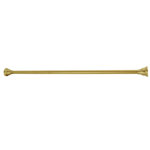Kingston Brass Edenscape 60-Inch to 72-Inch Adjustable Shower Curtain Rod
