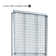 Two-Sided Pegboard Floor Display on Adjustable Studio Base. Panel Size: 16"W x 60"H