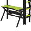 Lits de jeu multifonctionnels, structure en bois, style moderne, configuration peu encombrante