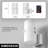 White Cylinder Plug-In Motion Sensor Night Light With Dimmer 3000K