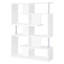 Petula Five-Tier Geometric Bookcase-15047632