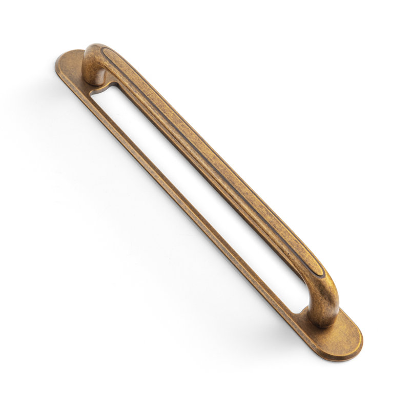 Decorative Backplate（Style G021) & Handle Set (Versatile Hardware For Cabinets)