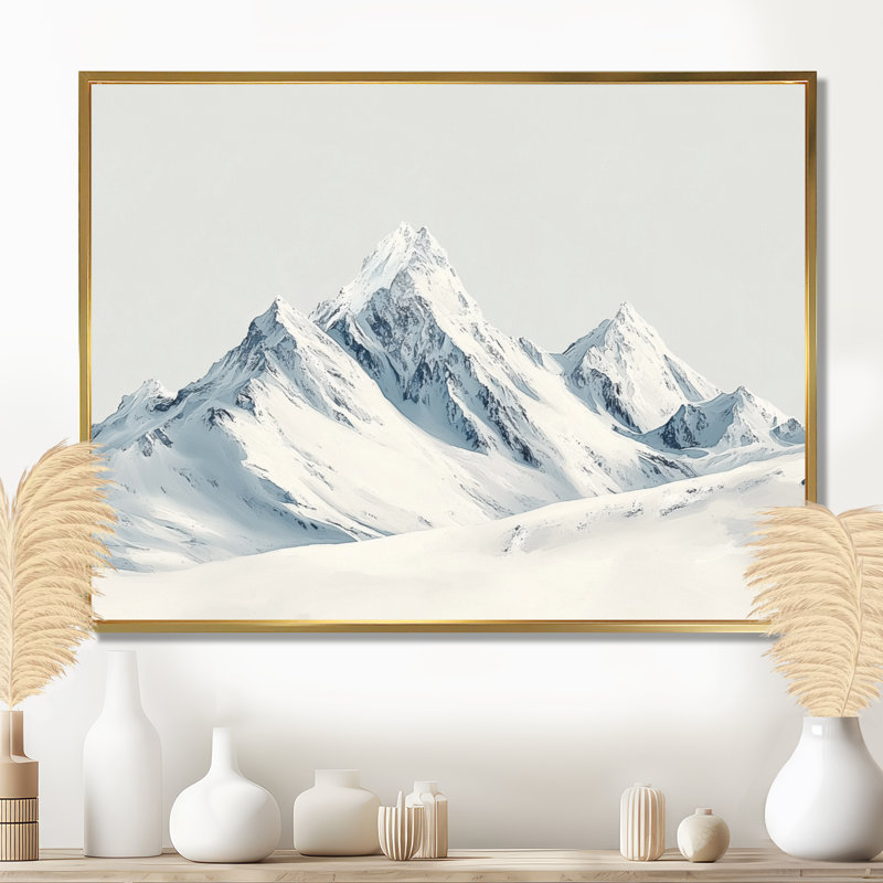 Gerarda - Landscapes Wall Art, 24" H x 32" W, Avec cadre, Doré
