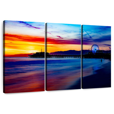 Gillard Santa Monica Pier Sunset Sky