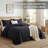 Microfiber Embossed Queen Quilt Sets| Hotel-Quality Bedspread-121432099-123141037